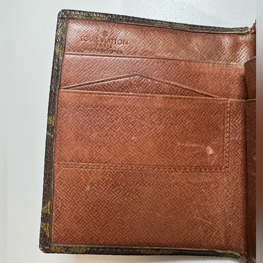 LOUIS VUITTON Monogram Porto Monnevier Wallet